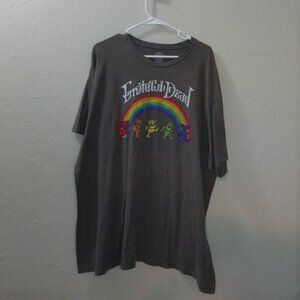 Grateful Dead Dancing Bears Rainbow Shirt 2XL 2022